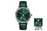GR Factory IWC Portugieser Small Seconds 40.4mm 82200 Movement Waterproof 50m Green Dial Watch
